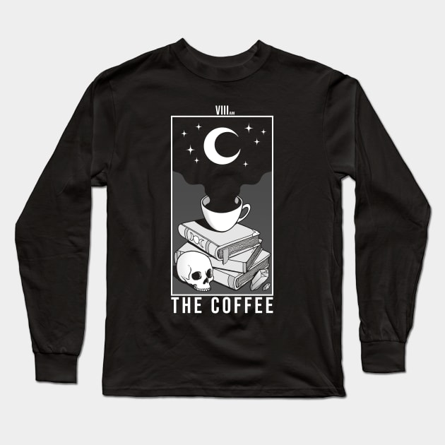 The Coffee Long Sleeve T-Shirt by Deniart